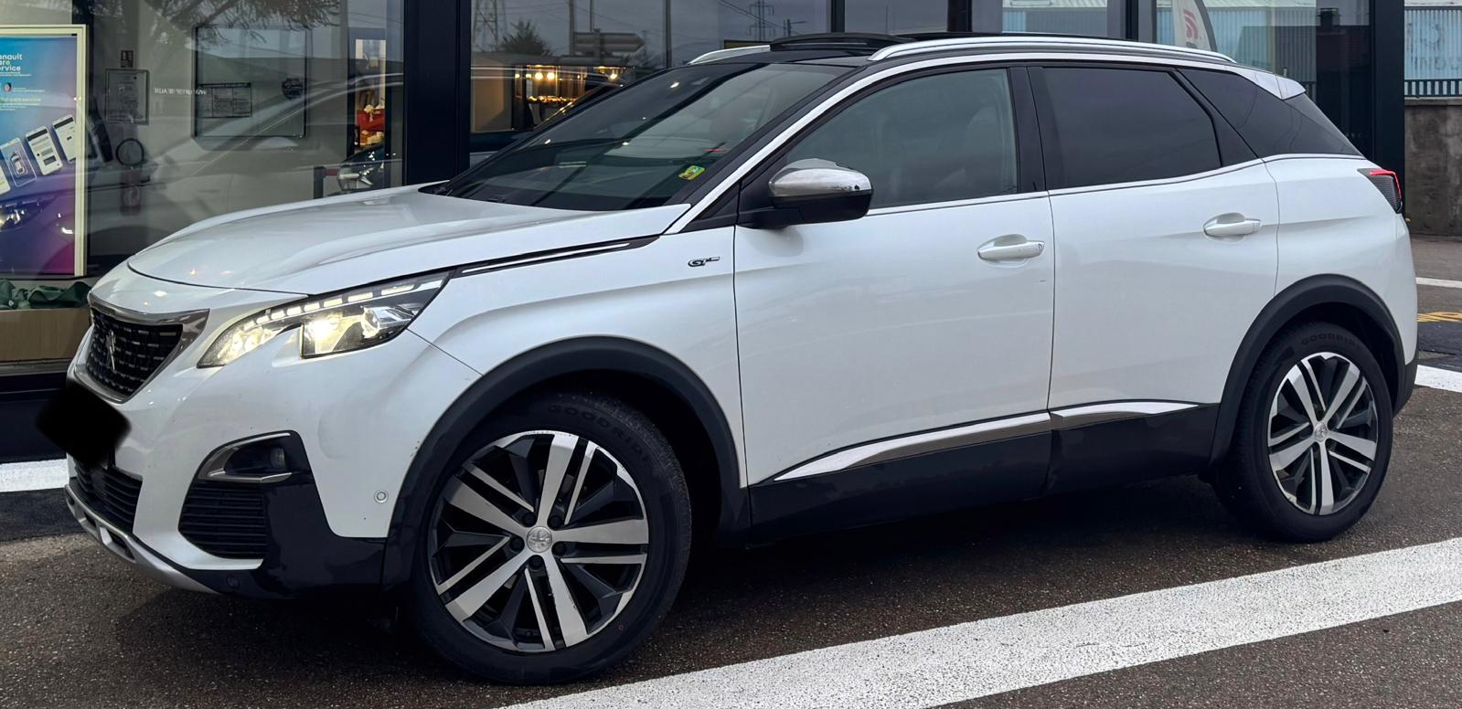 
								Peugeot 3008 2.0 GT 180 CV plein									