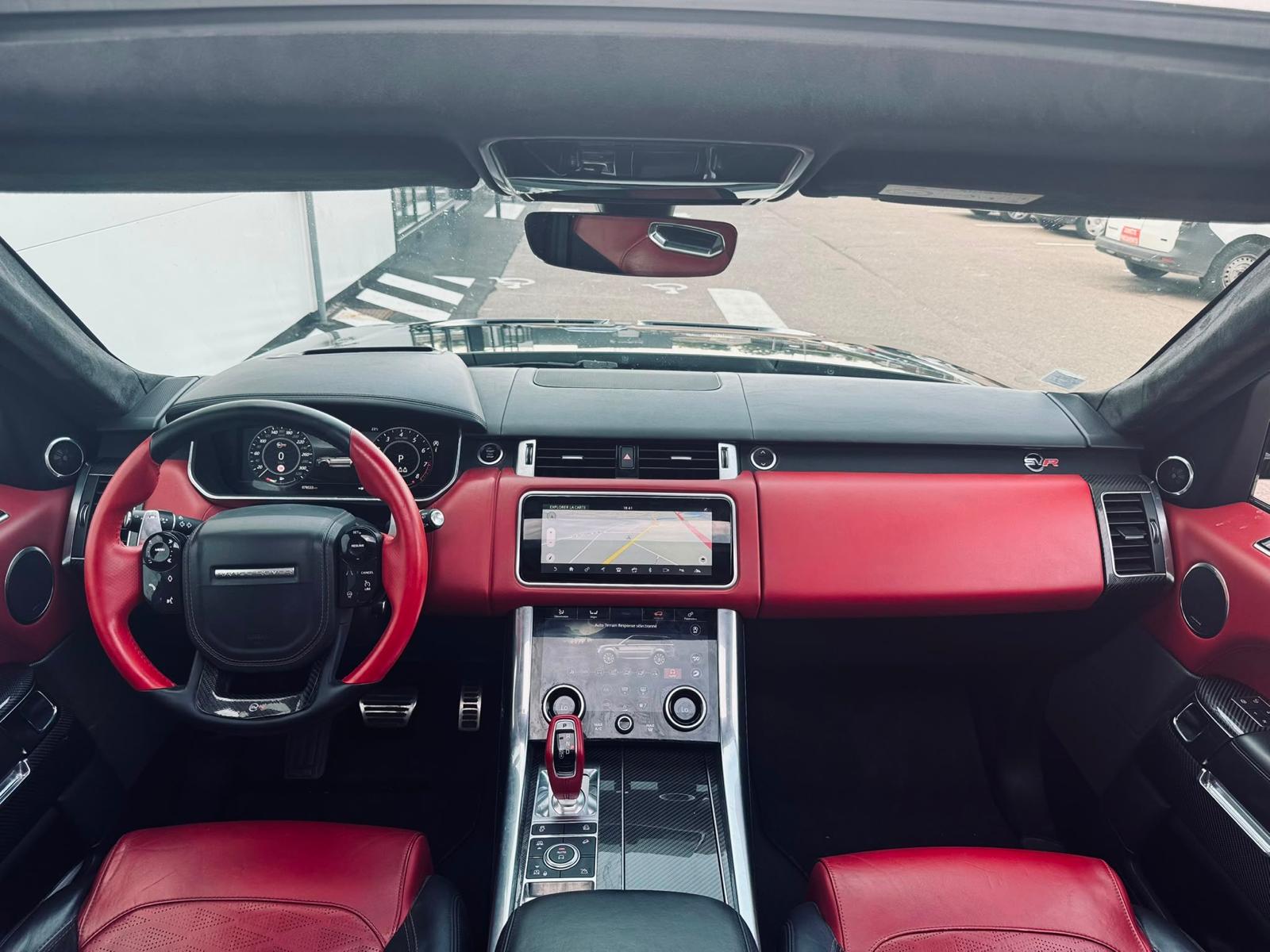 
								LAND ROVER RANGE ROVER SPORT II SVR CARBONE EDITION 5.0 V8 SUPERCHARGED 575 ch L494 ✅✅ GARANTIE POSSIBLE ✅✅ plein									
